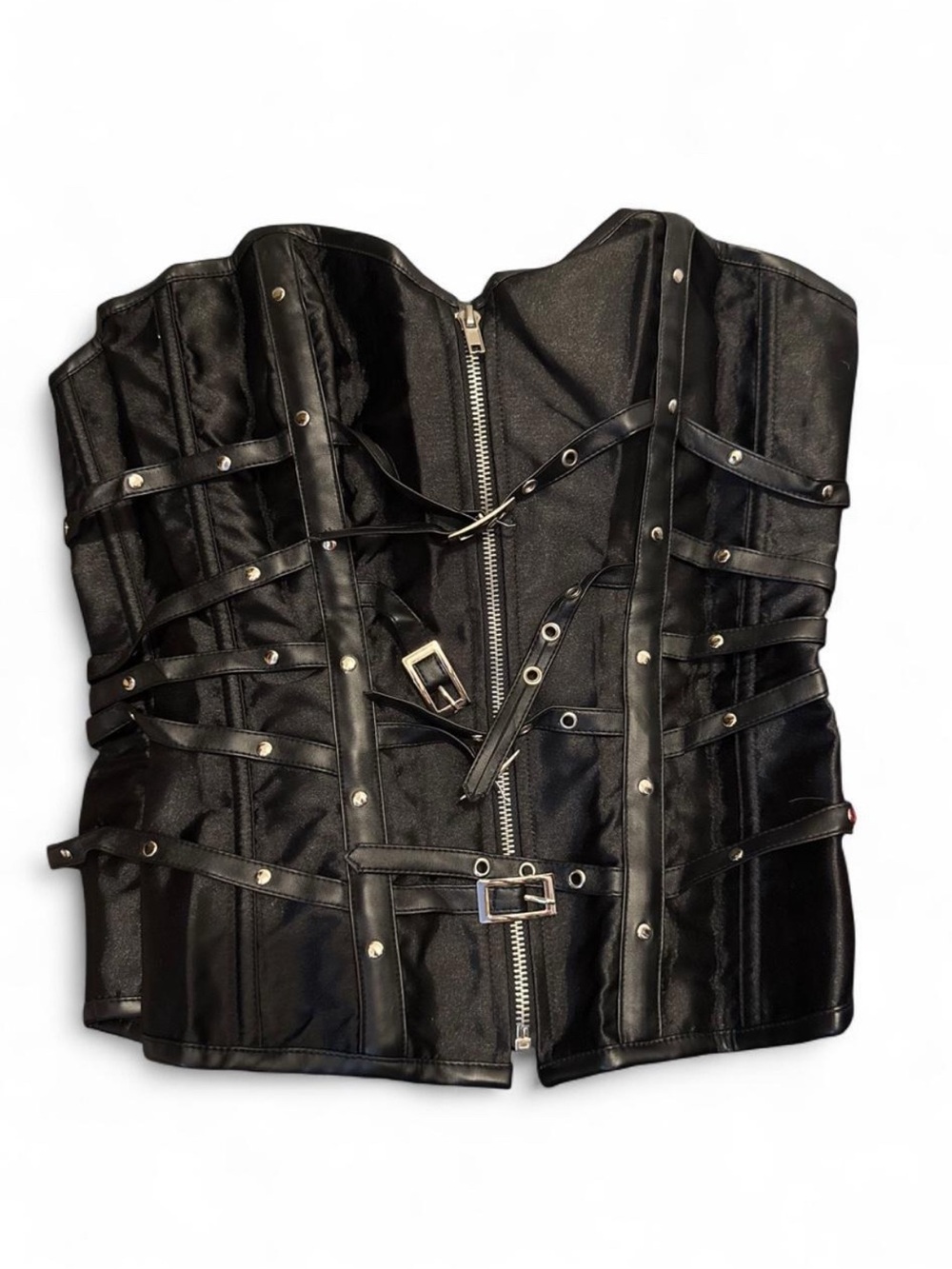 Black Strapped Corset